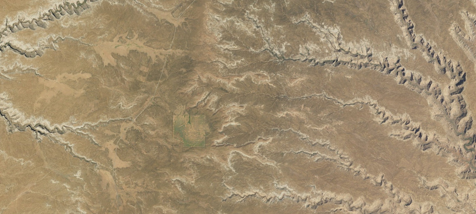 Map of Snow Flat Camp 3