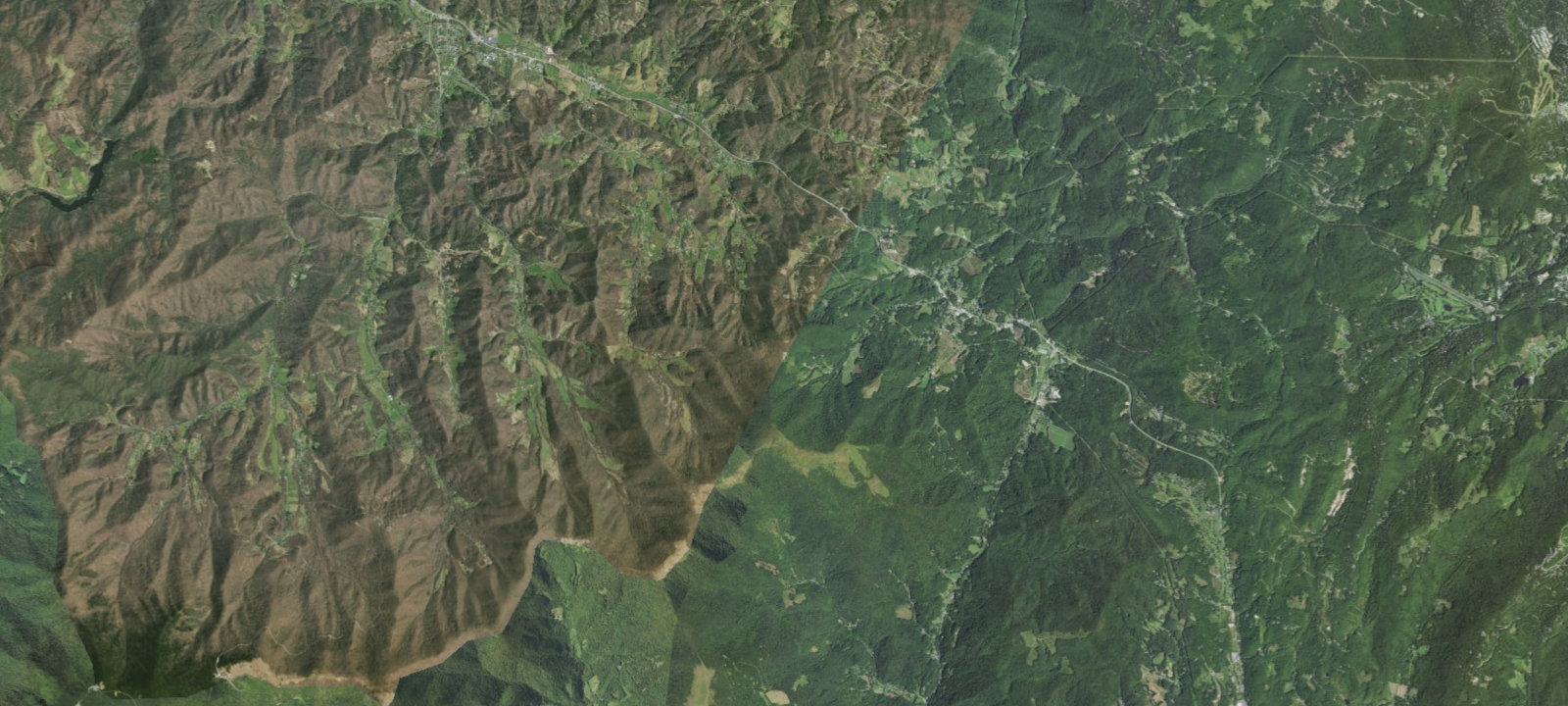 Map of Doll Flats Camping Area
