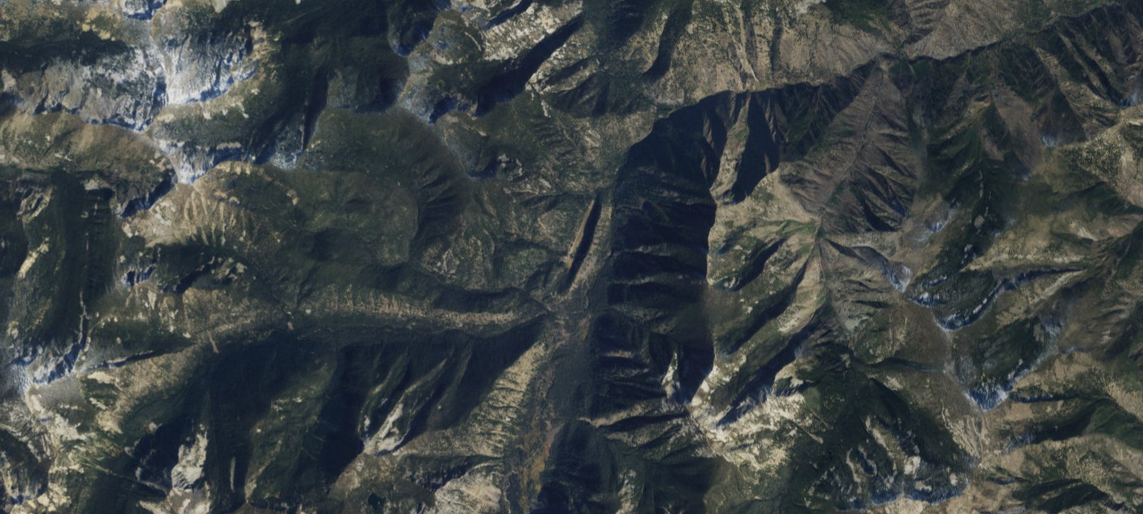 Map of Big Creek