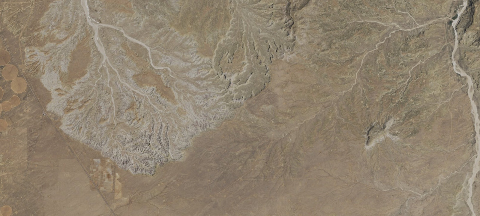 Map of Angel Peak Campground