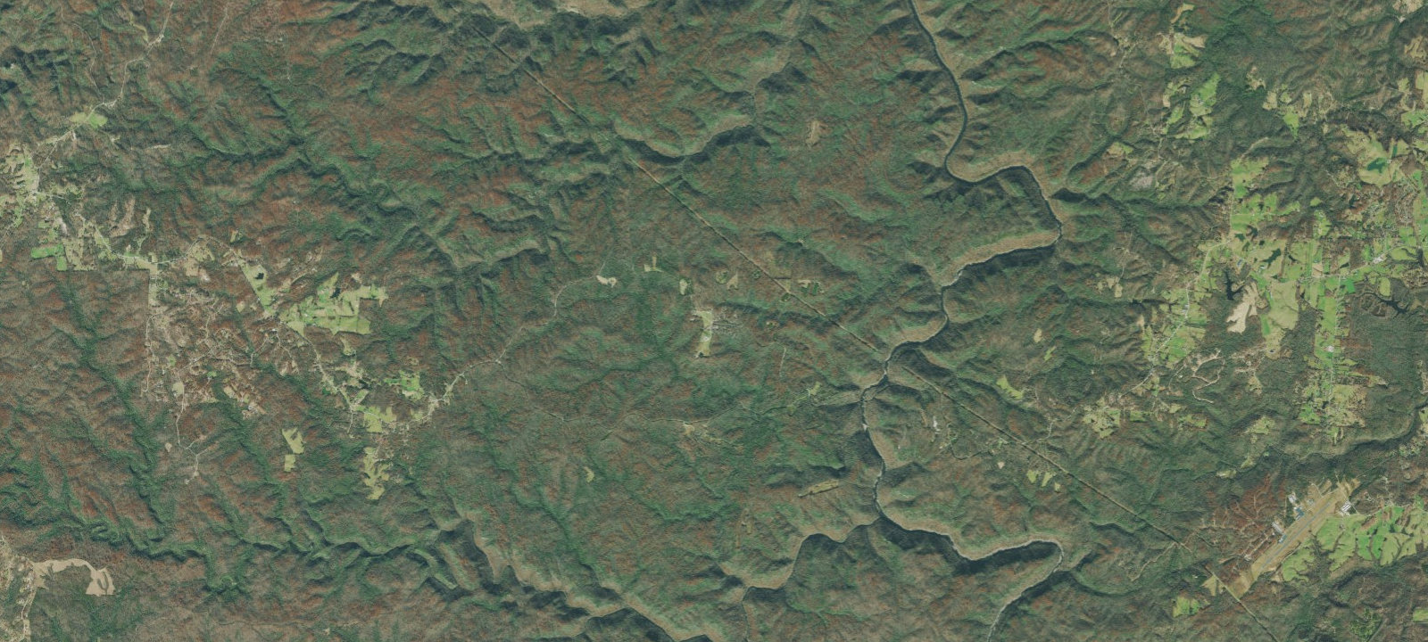Map of Bandy Creek