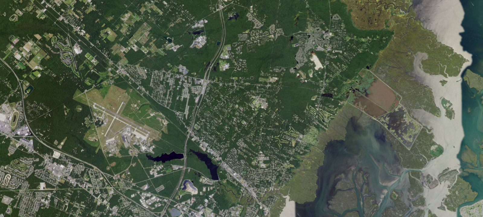 Map of Shady Pines RV Community