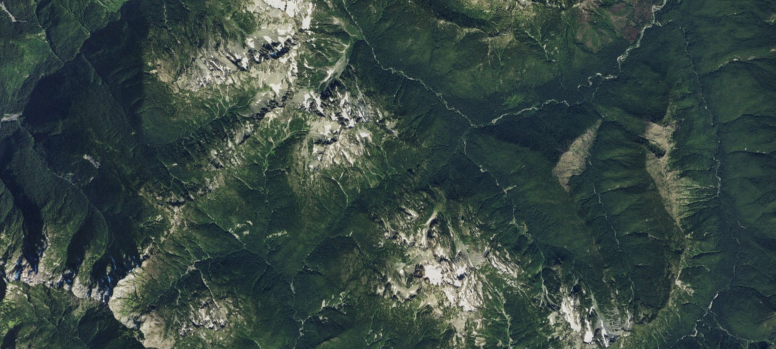 Map of Low Divide Camp