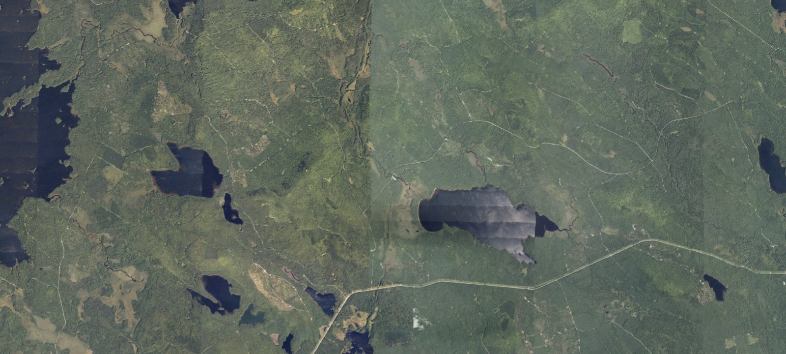 Map of Fifth Stream Campsite