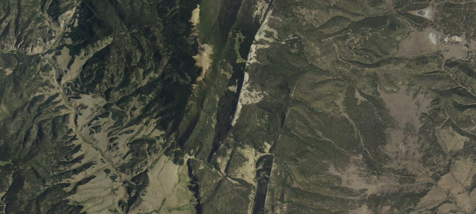 Map of Ash Mountain Camp