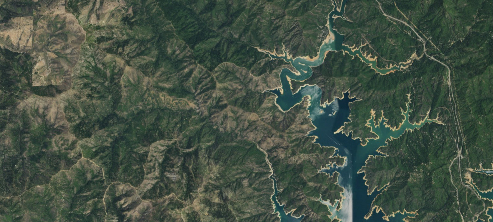 Map of Backbone Ridge