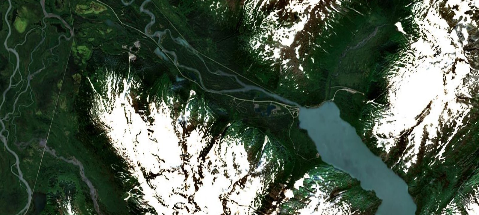 Map of Williwaw Campground
