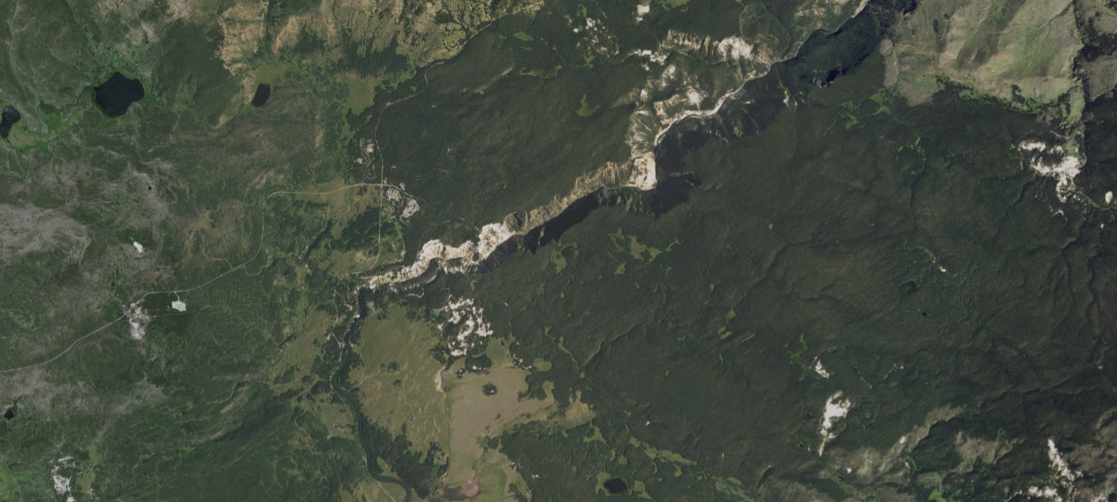 Map of 4R1 - Ribbon Lake