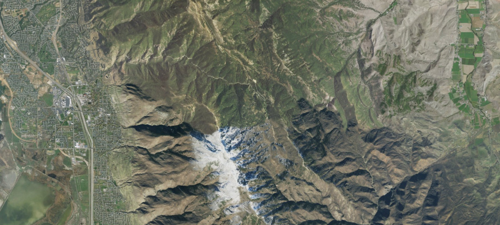 Map of Bountiful Peak Campground