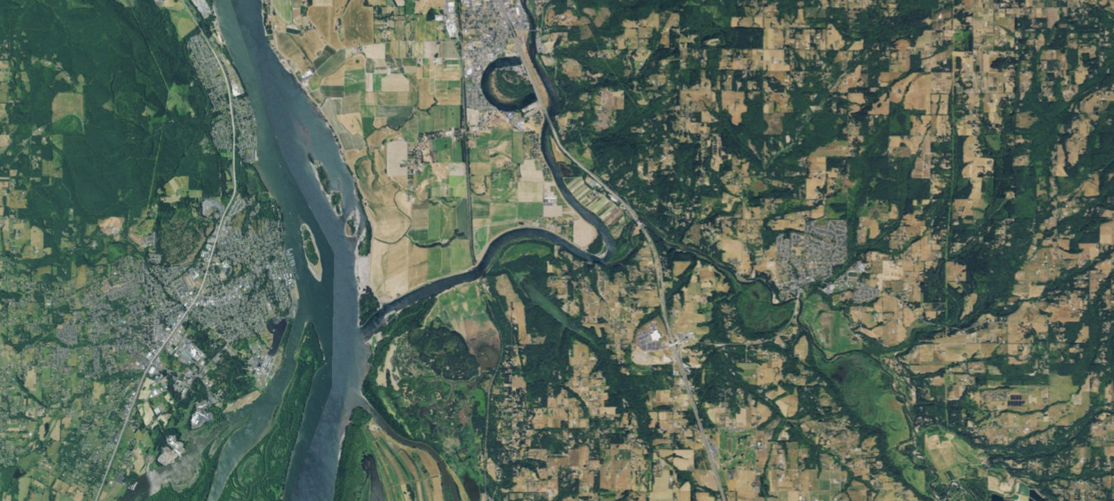 Map of Pekin Ferry