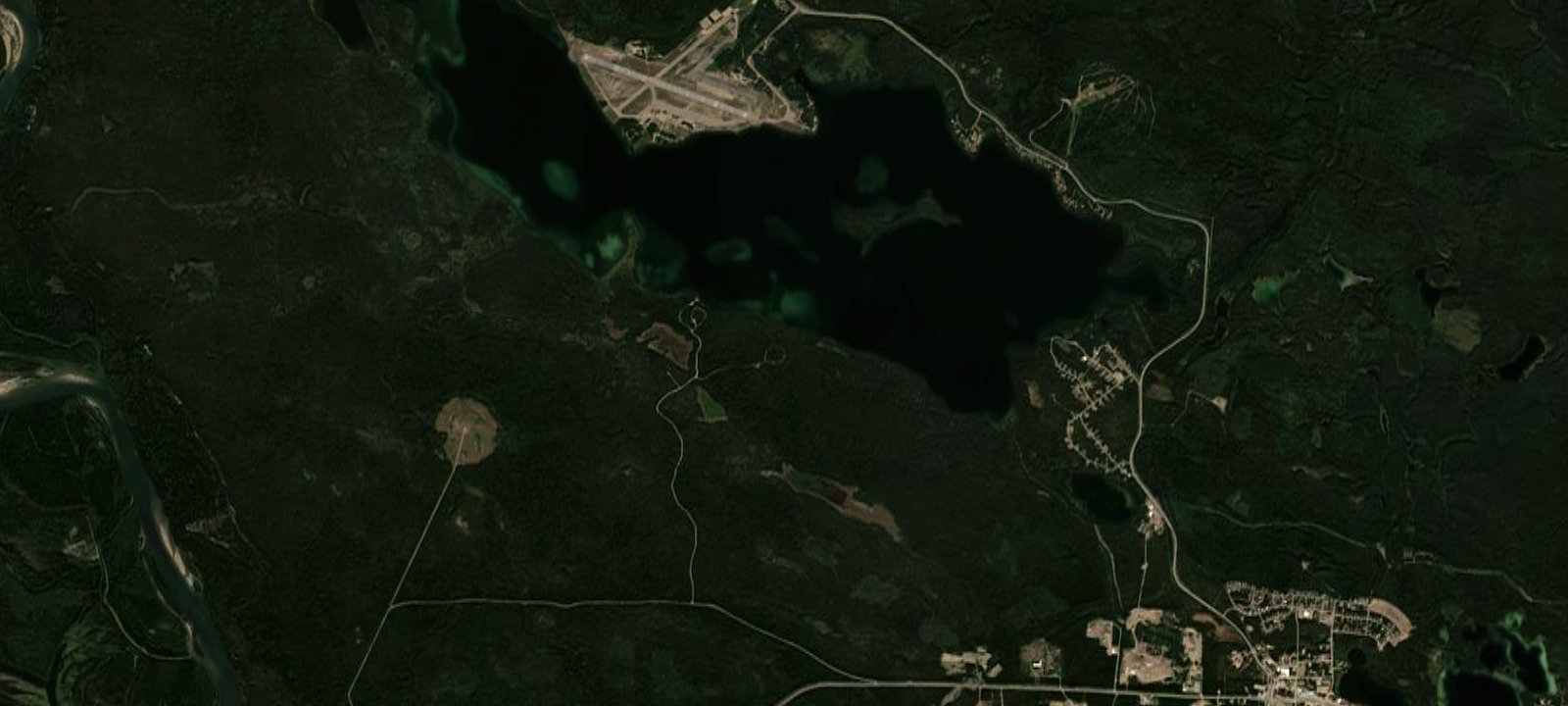 Map of Watson Lake Campground