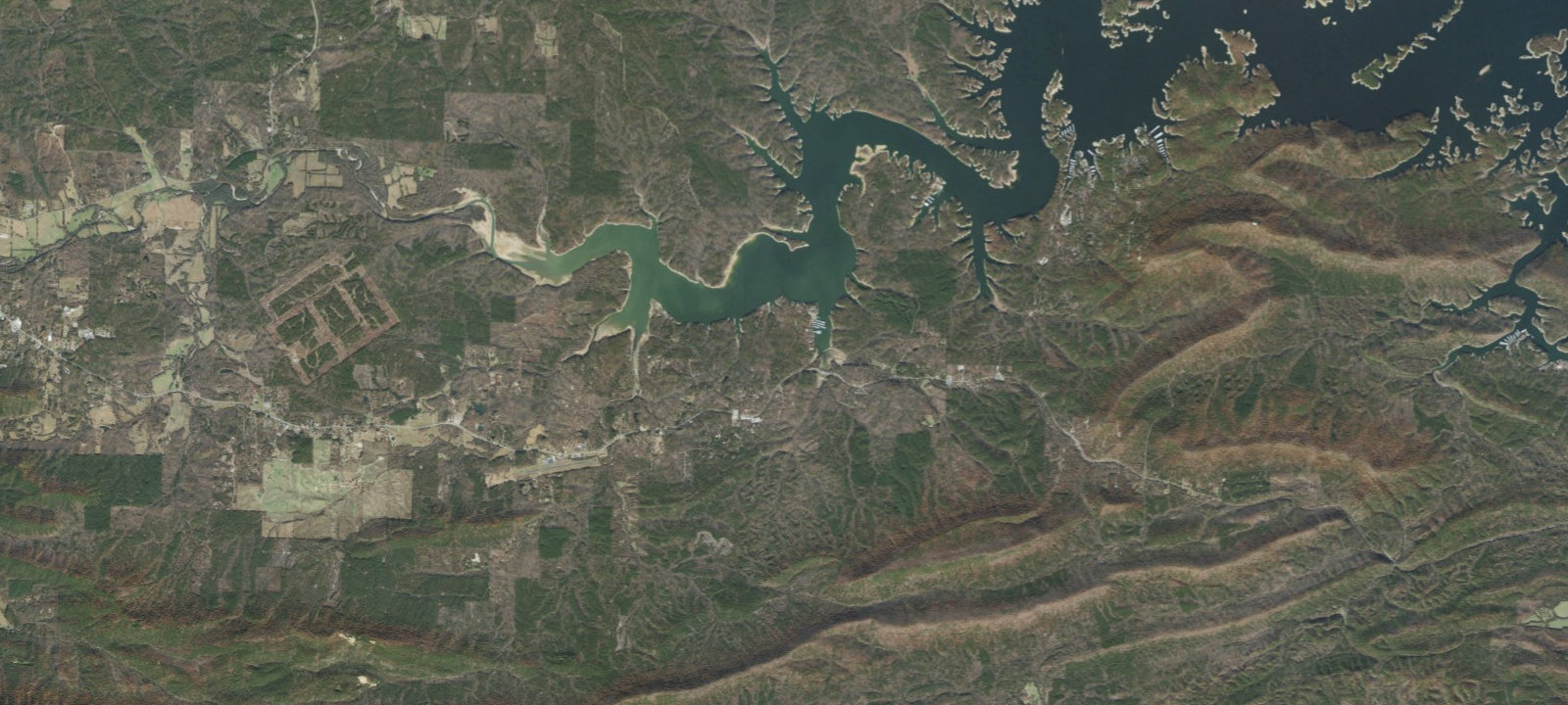 Map of Denby Point