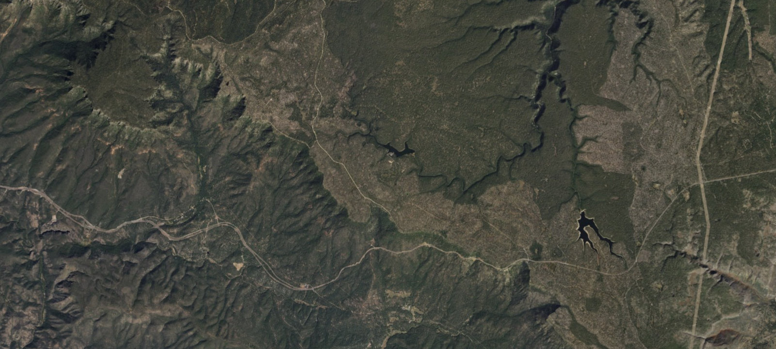 Map of Aspen Campground