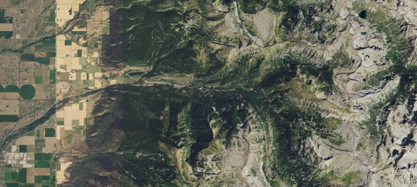 Map of Treasure Mountain Campground