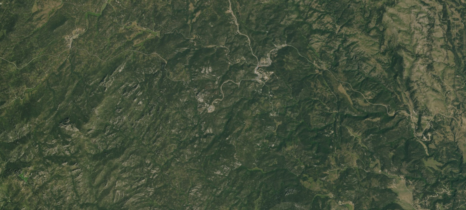 Map of Grizzly Creek Primitive
