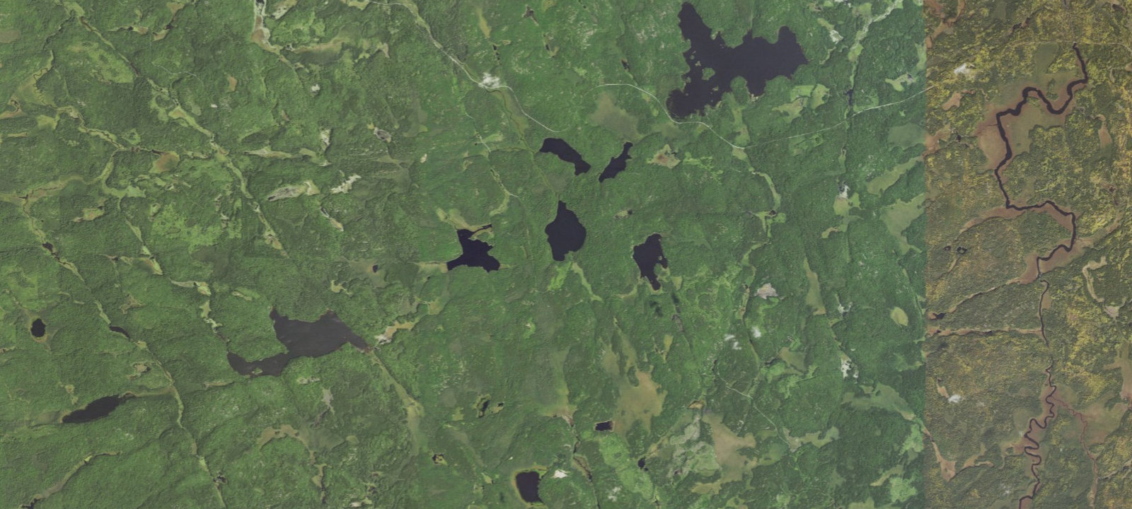 Map of Astrid Lake Site 2
