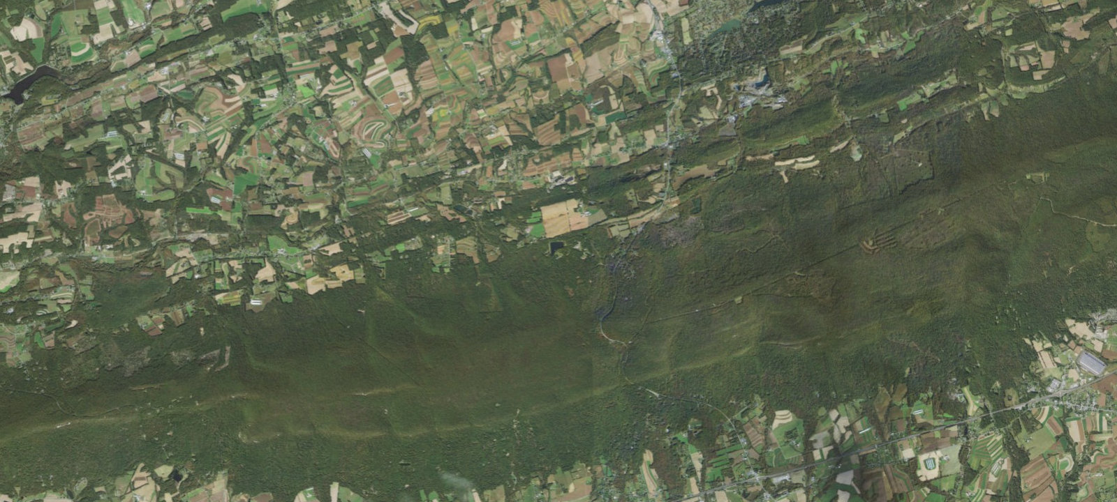 Map of Hawk Mountain Scout Reservation