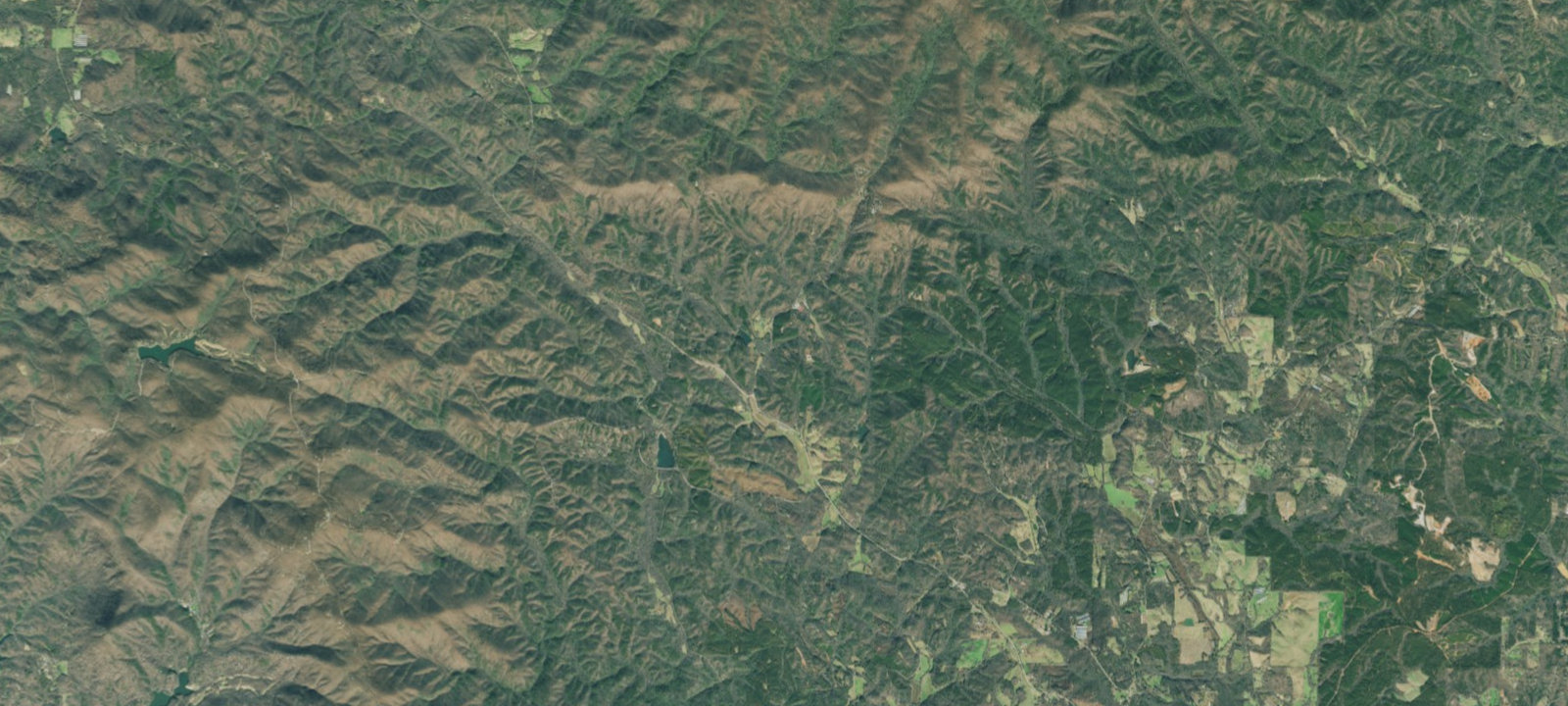 Map of Under the Hemlock Campground and Cabins