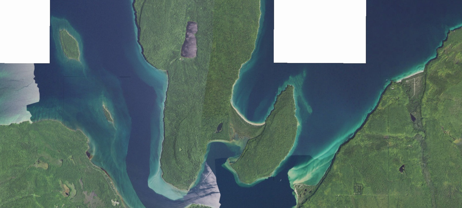 Map of Driftwood Campsite