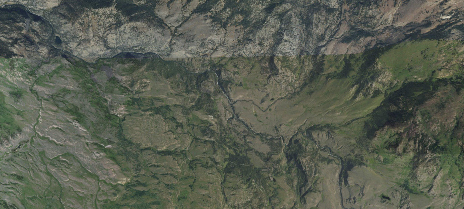 Map of S Yell/Hell Confluence (2H2)