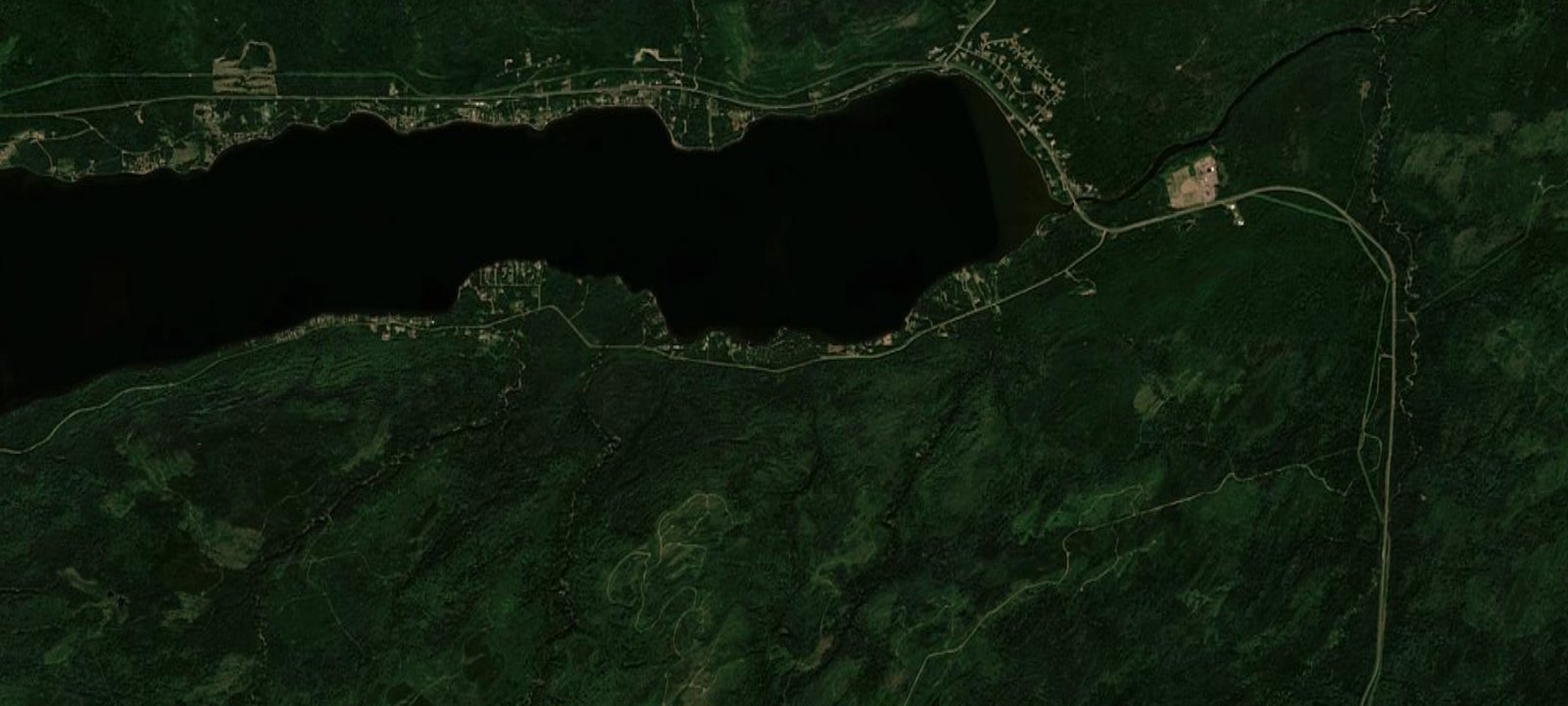 Map of Moberly Lake Provincial Park