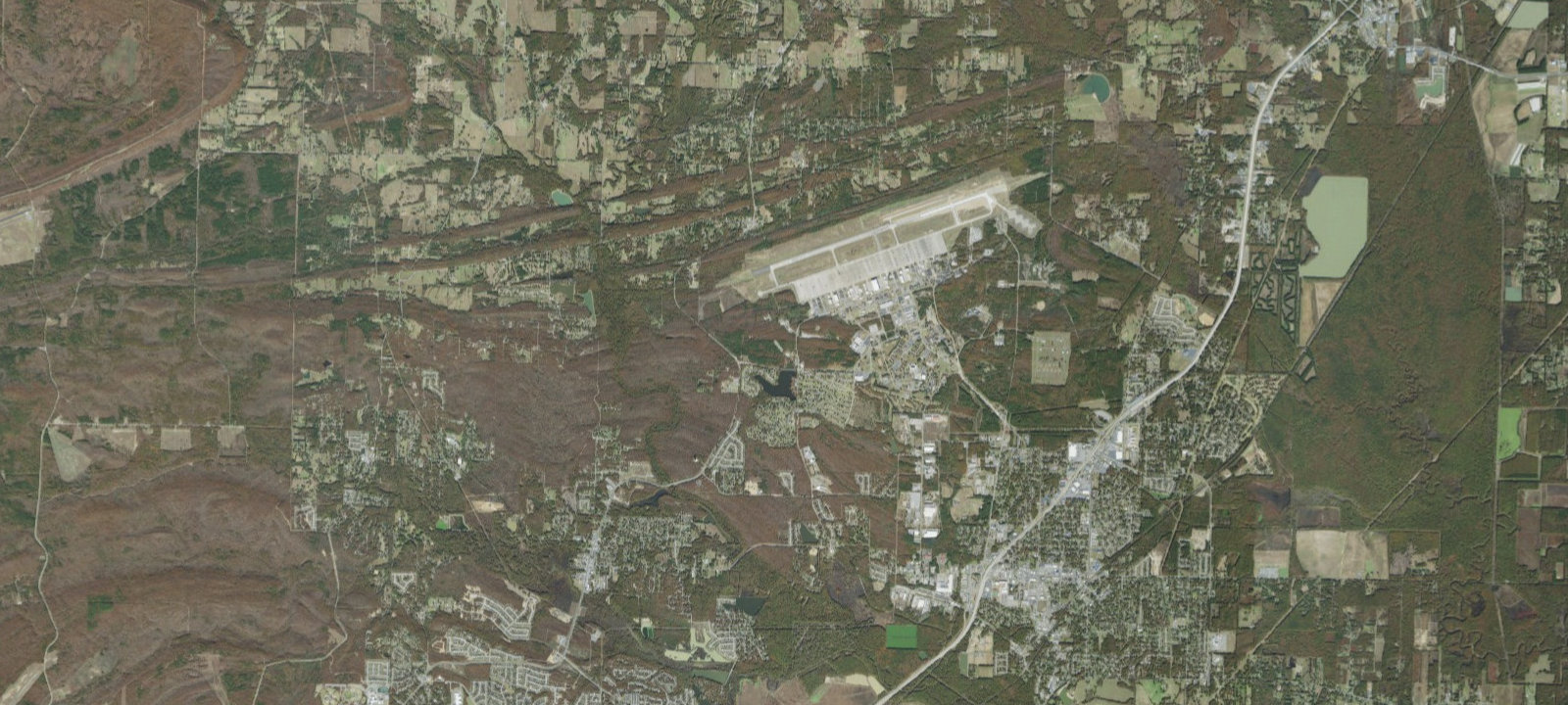 Map of Little Rock AFB FamCamp