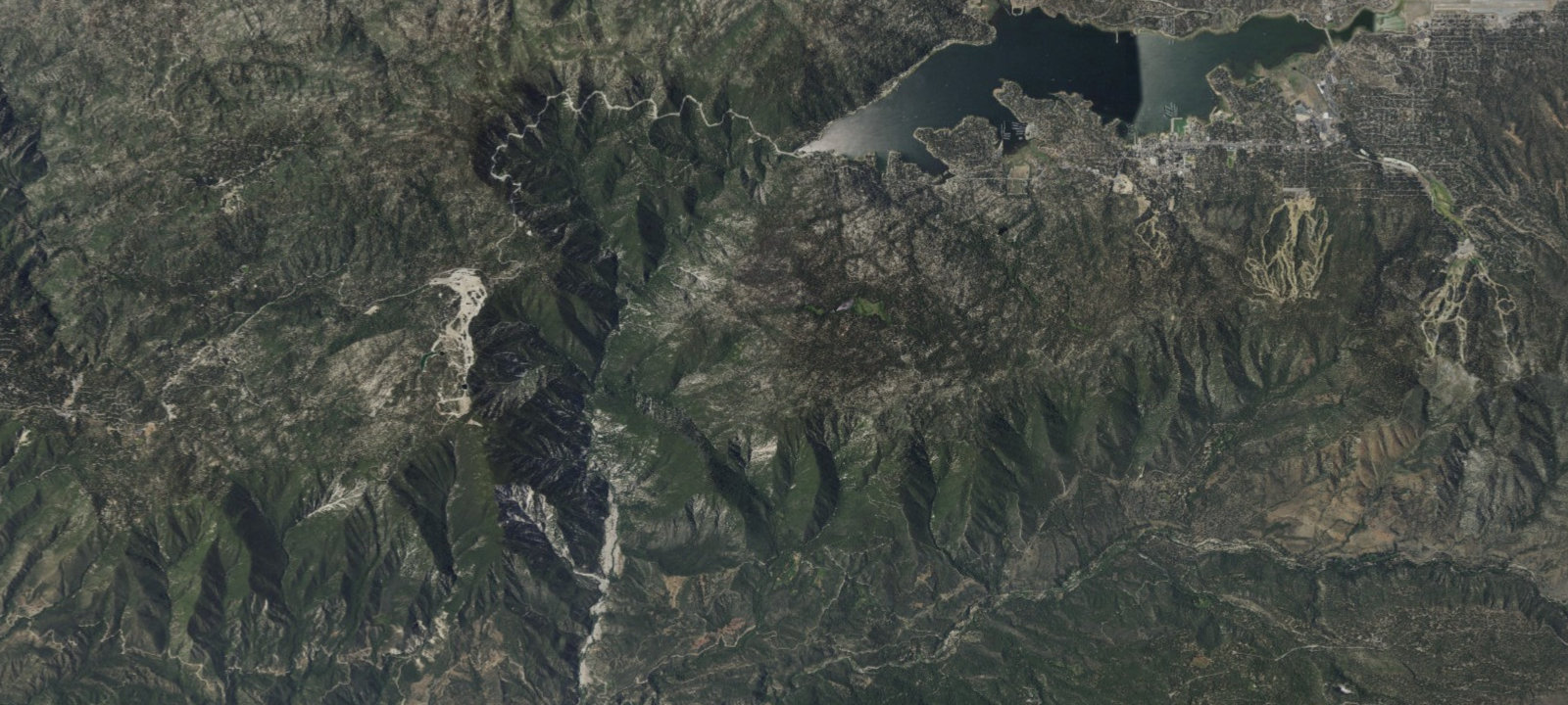 Map of Big Bear Yellow Post Site #28