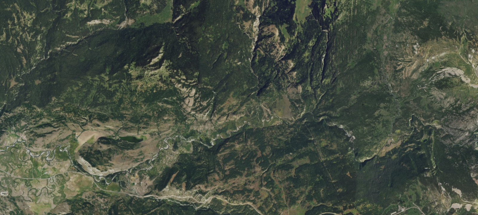 Map of Box Creek Campground