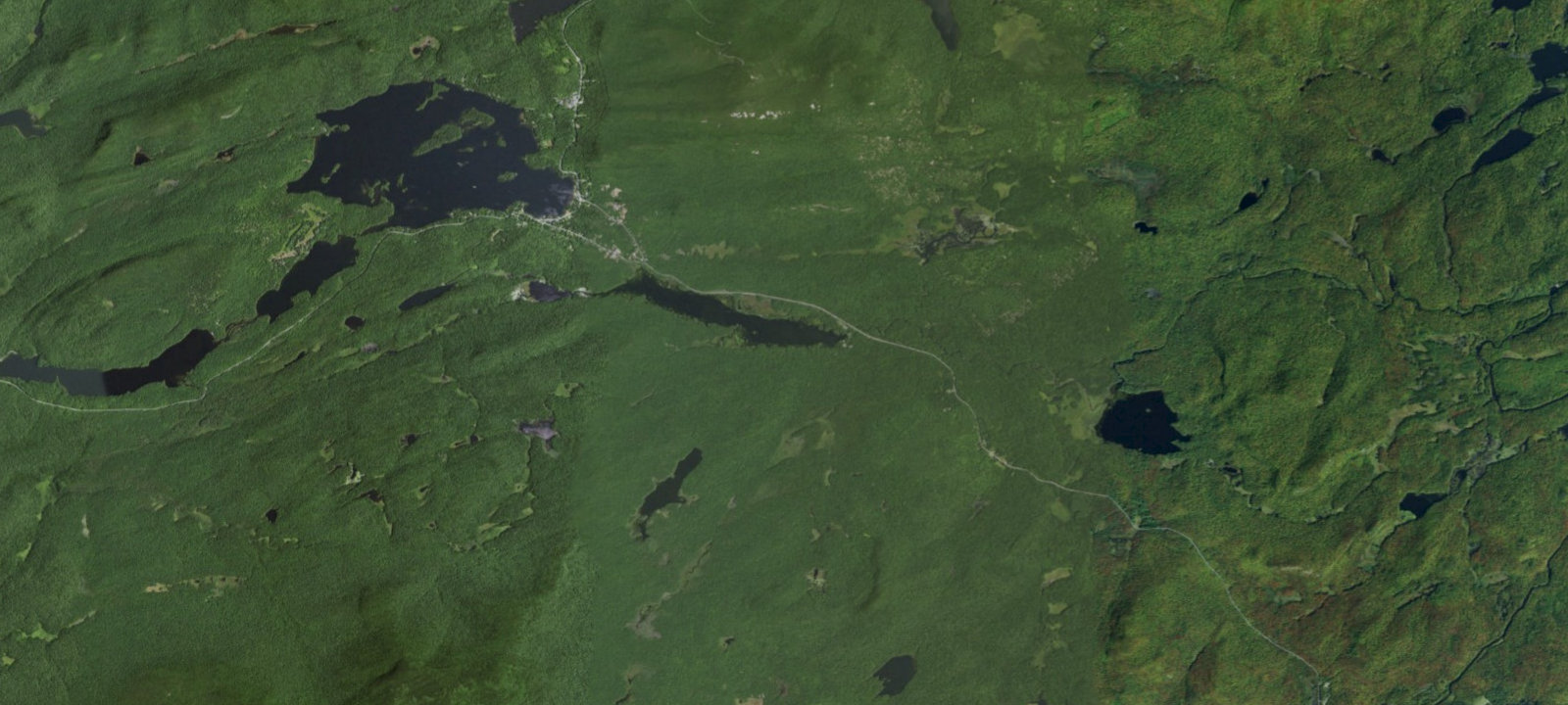 Map of Lake Durant Campground