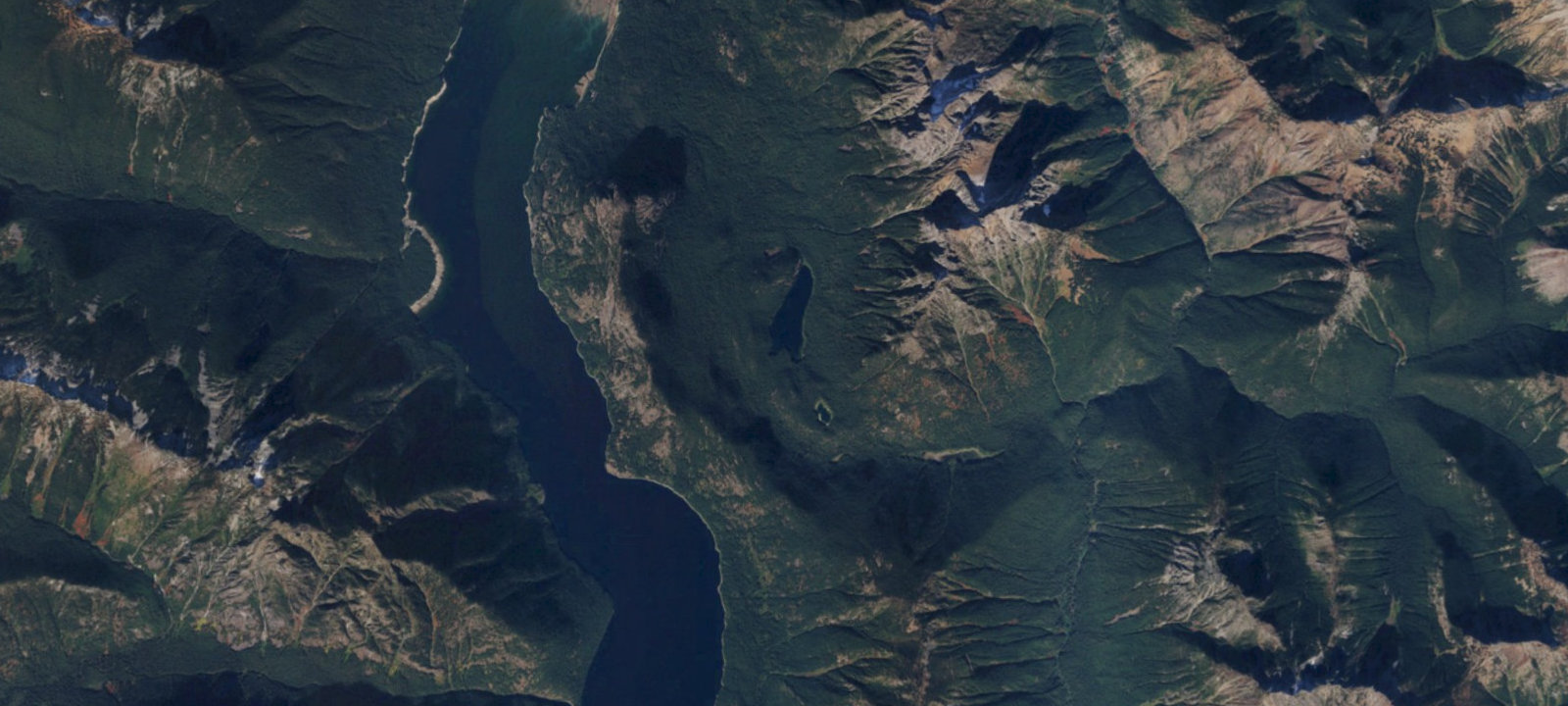 Map of Hozomeen Campground