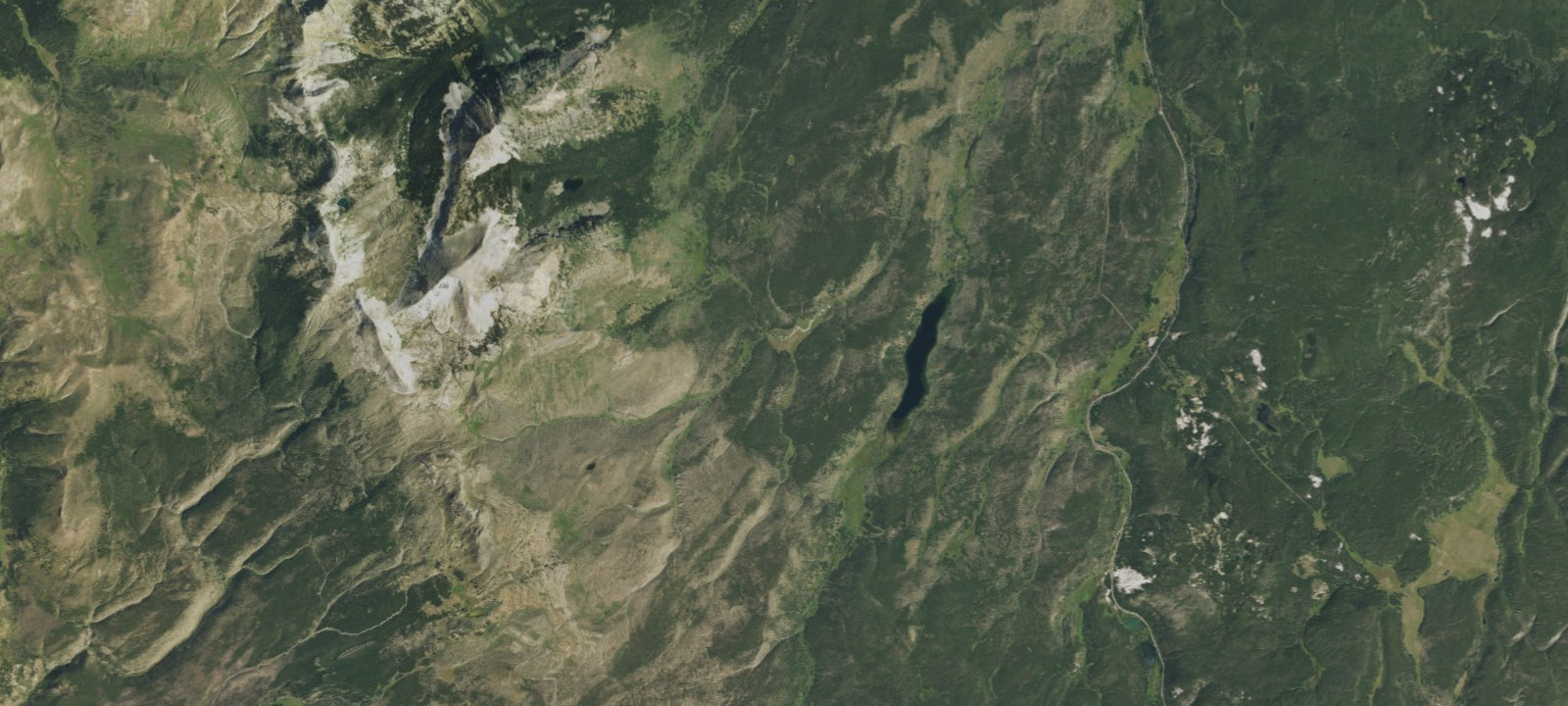 Map of Winter Creek SW