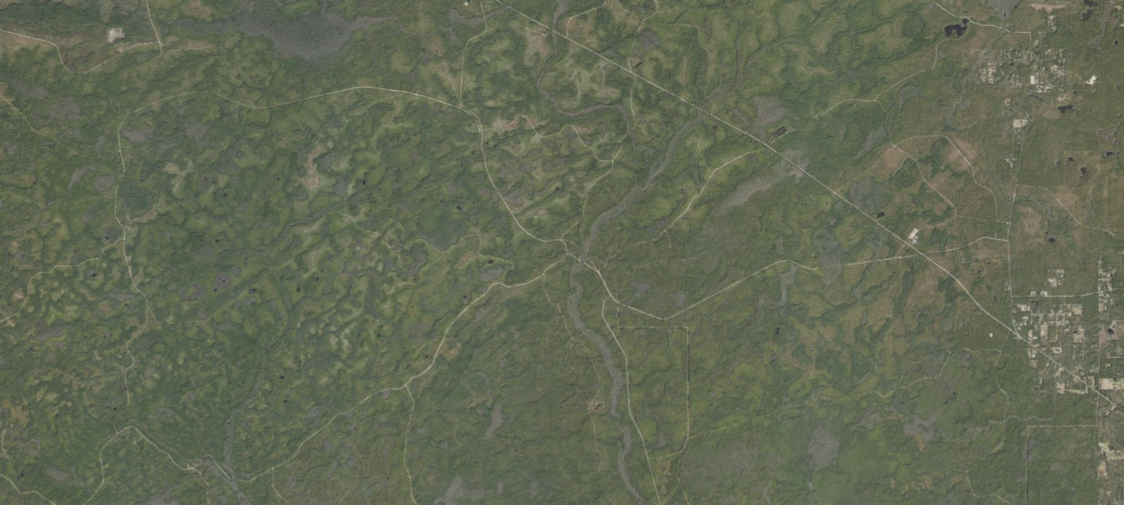 Map of Brown House Hunt Camp