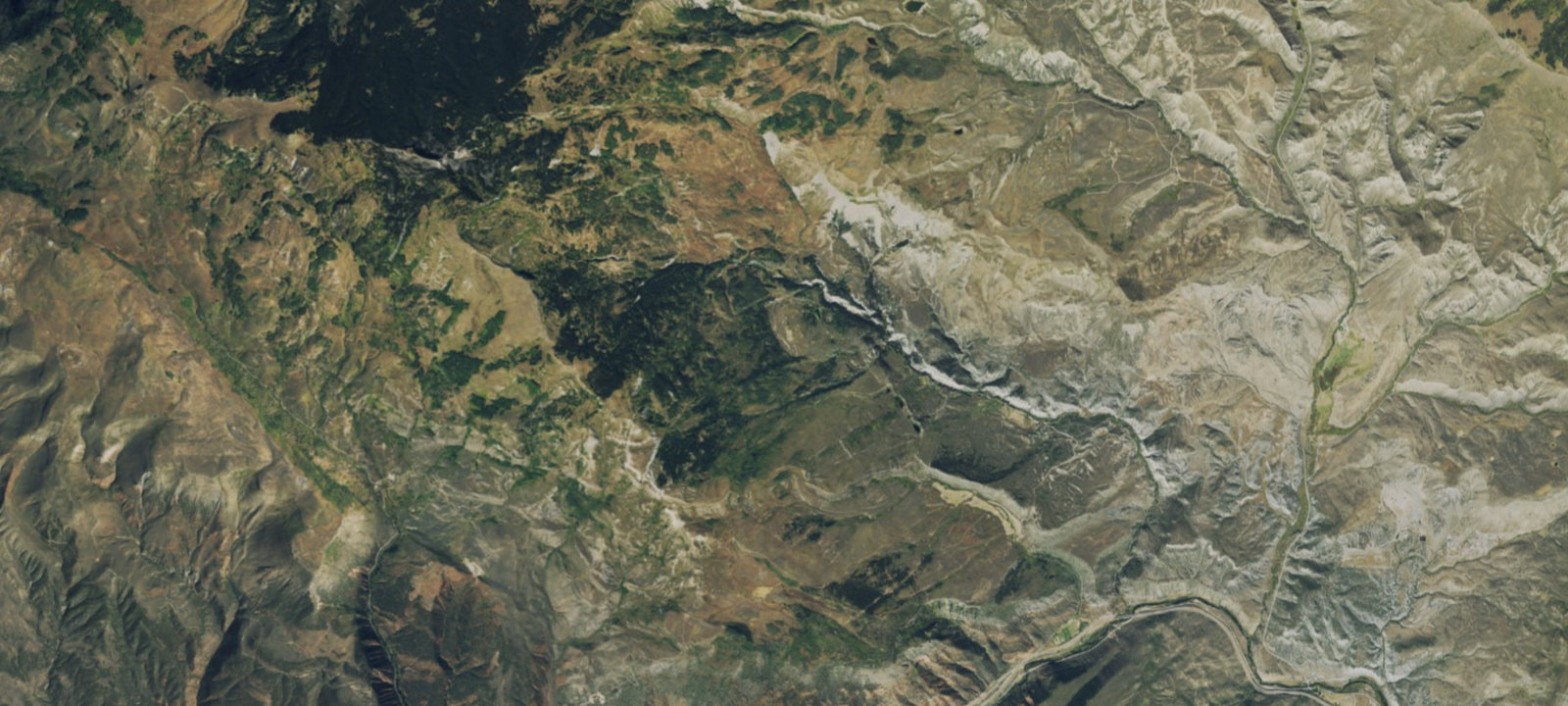 Map of Blue Lake Area Camp
