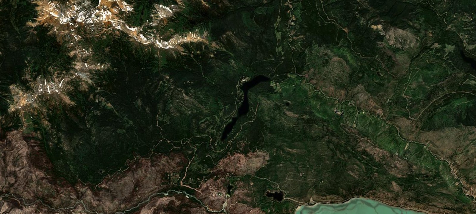 Map of Friburg Recreation Site