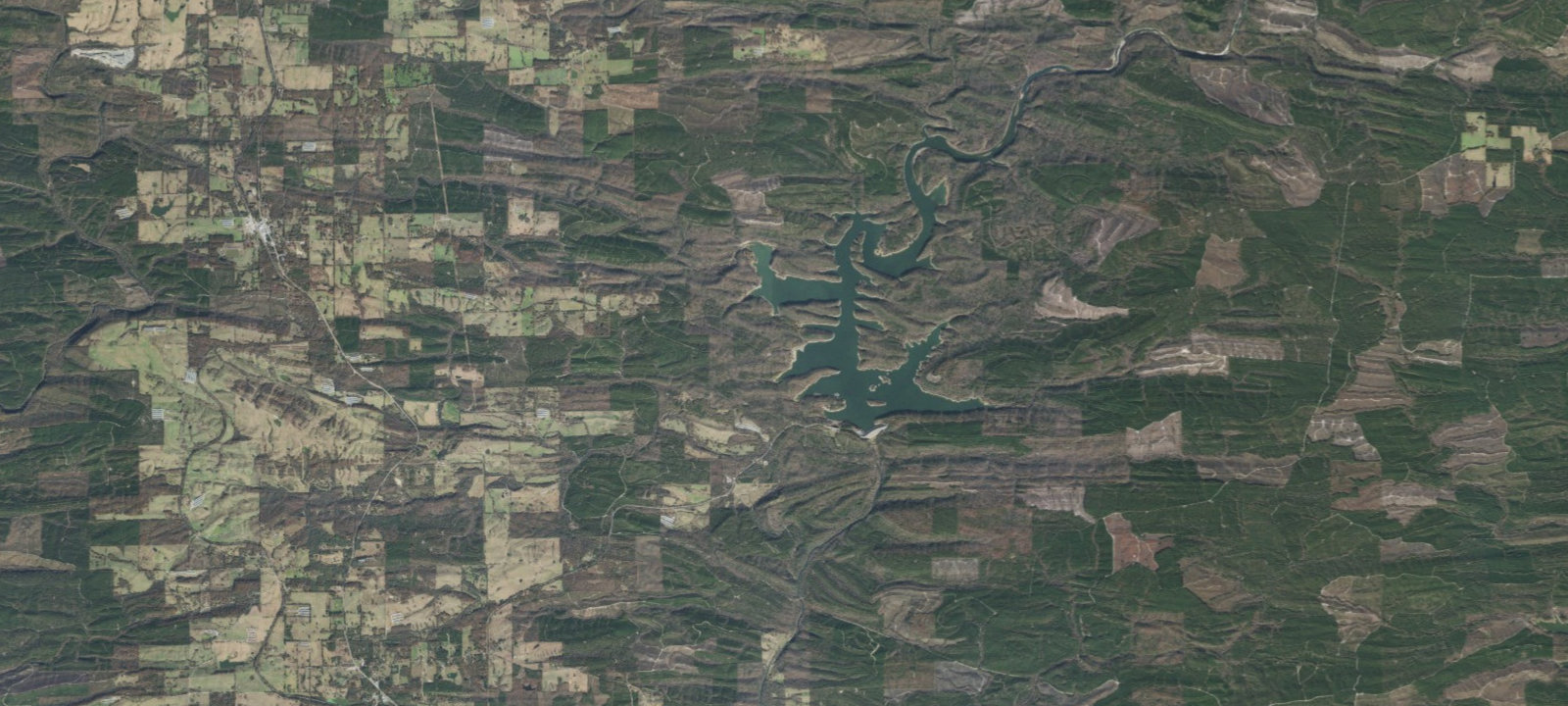 Map of Big Coon Creek