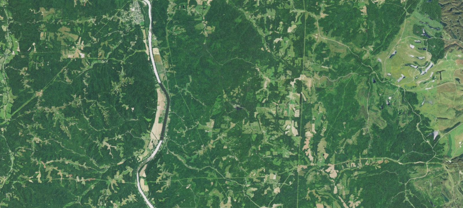 Map of Blue Rock State Park Campground
