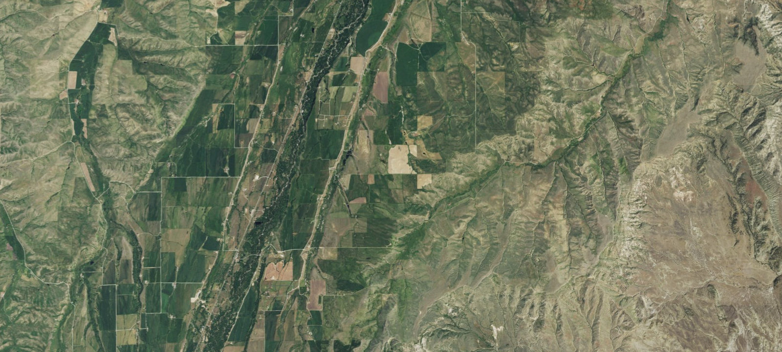 Map of Open Pasture Dry Camp