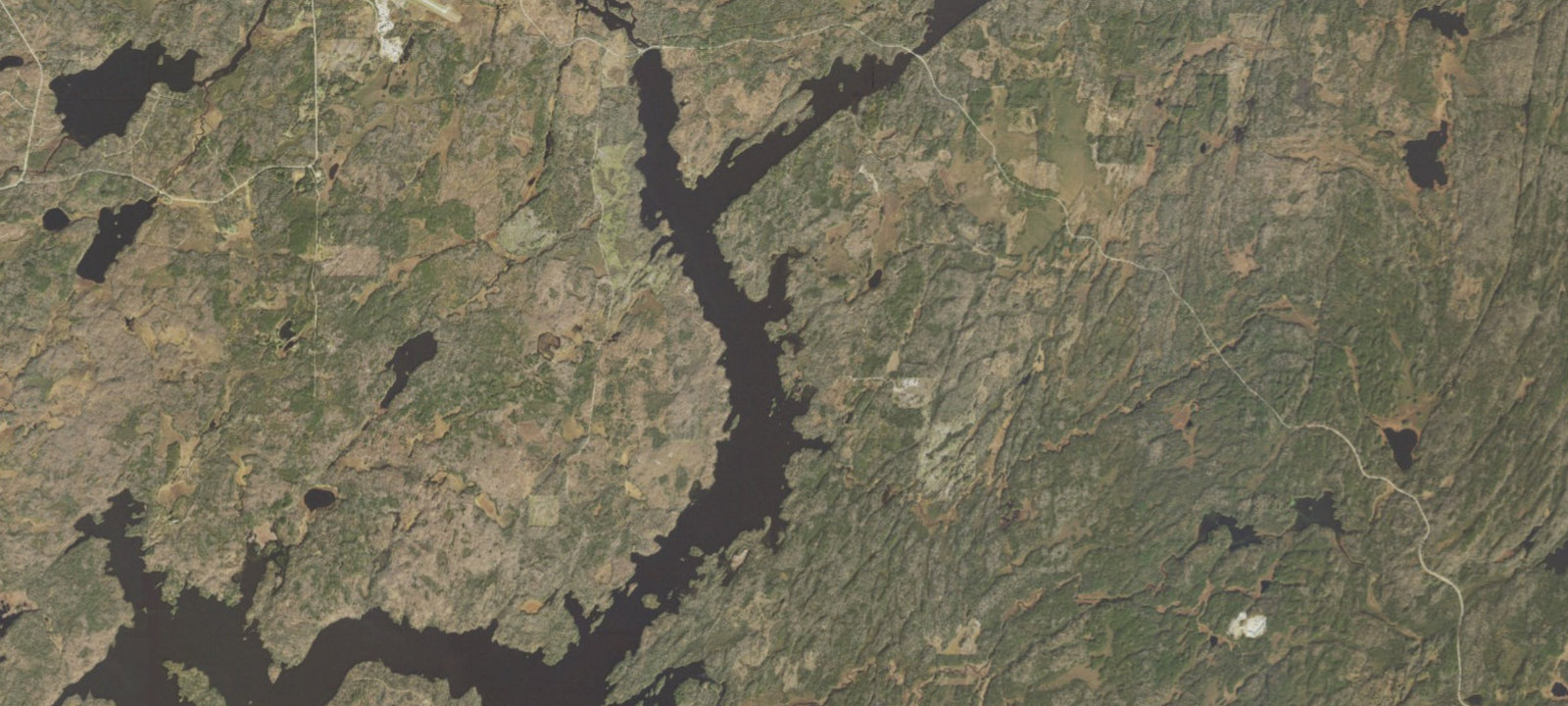 Map of Birch Lake Site 1
