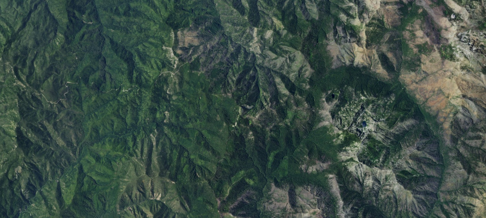 Map of Bear Basin Lookout And Cabin
