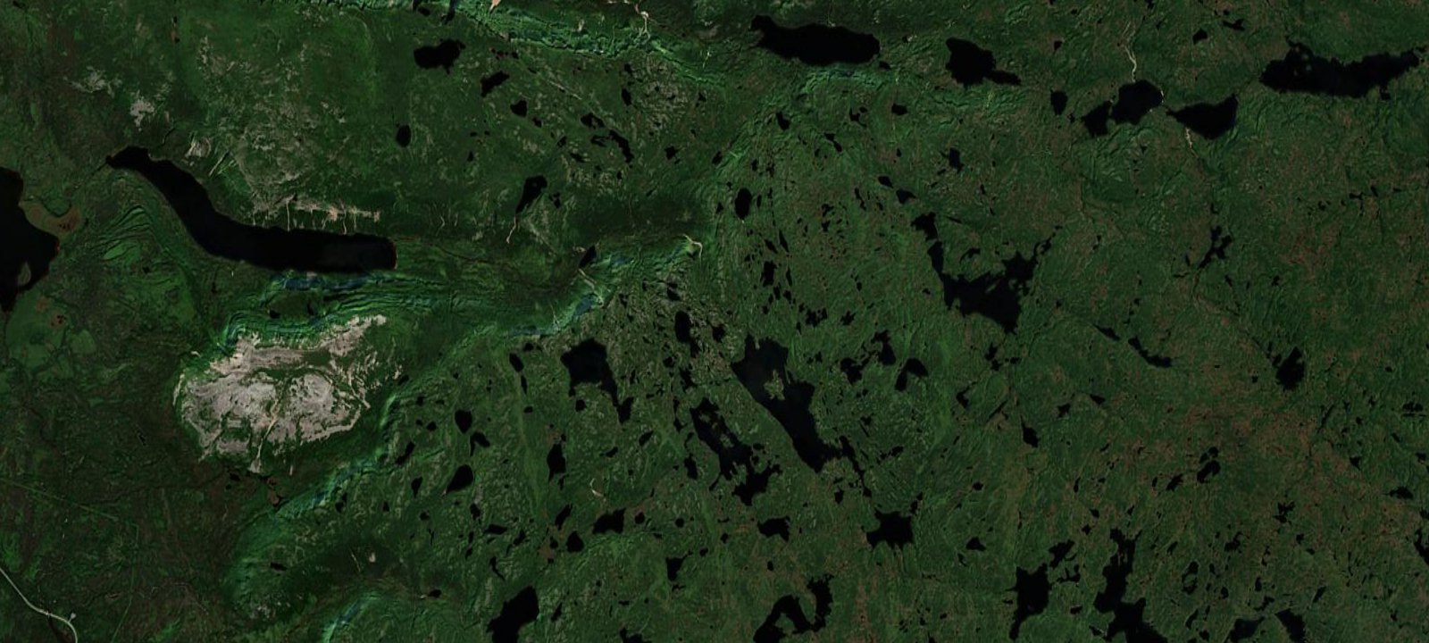 Map of Upper Green Island Pond