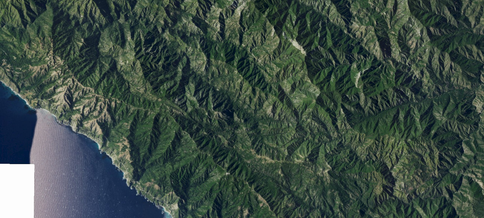 Map of South Fork Campground