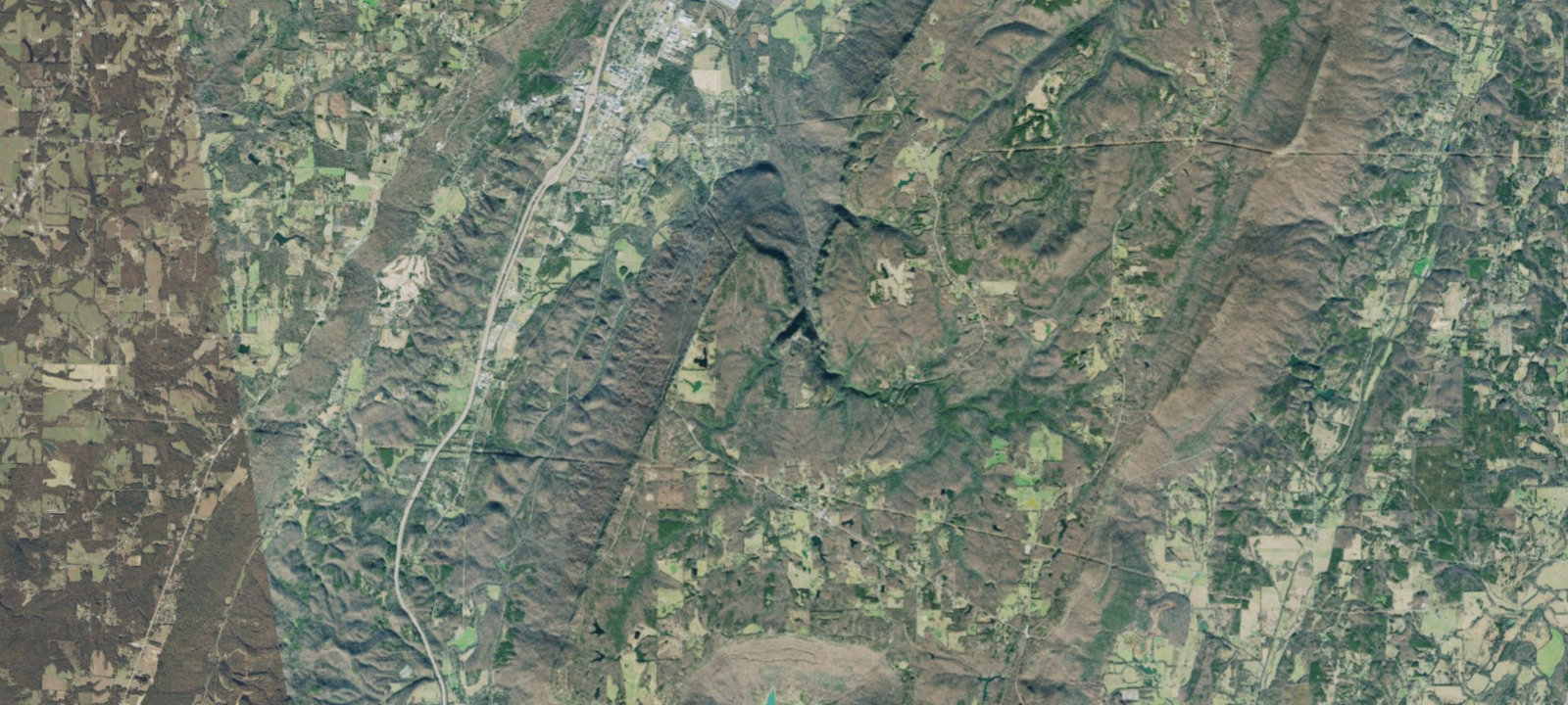 Map of East Rim Campground
