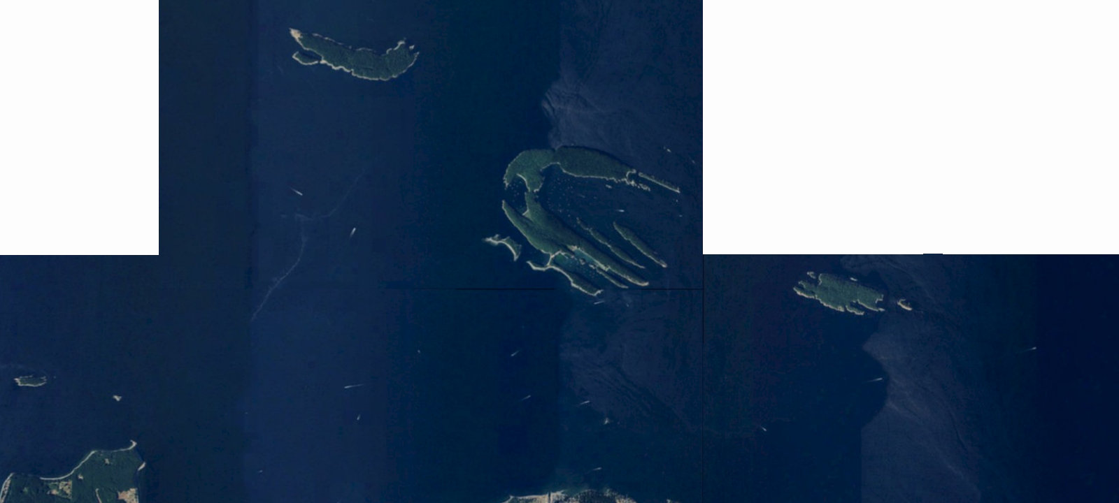 Map of Fossil Bay