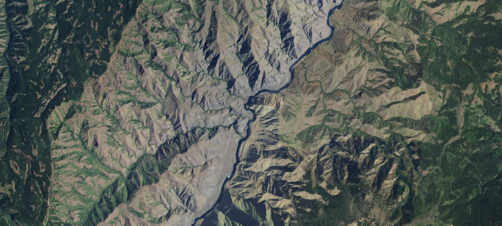 Map of Hominy Bar Campsite