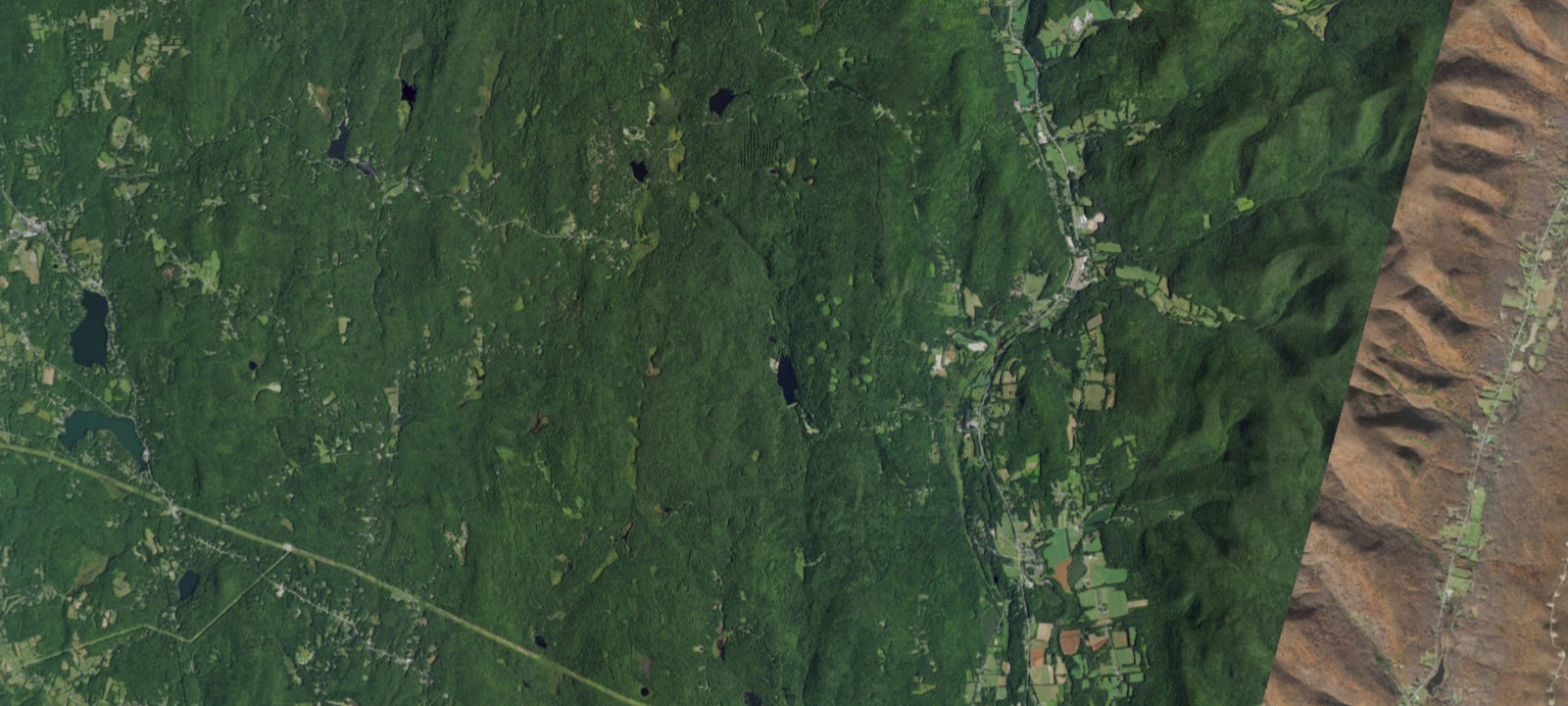 Map of Cherry Plain State Park