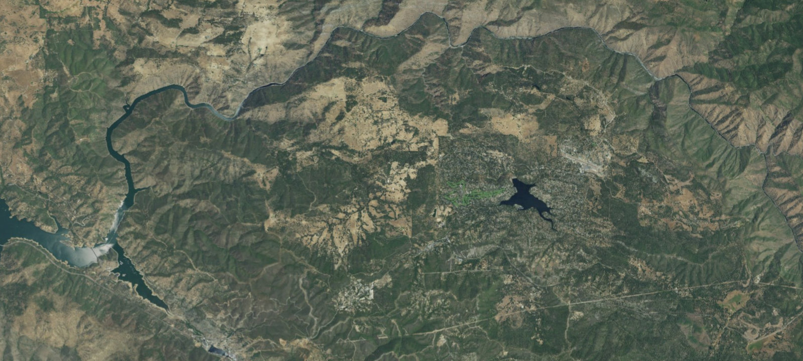 Map of Diamond Gulch Campground