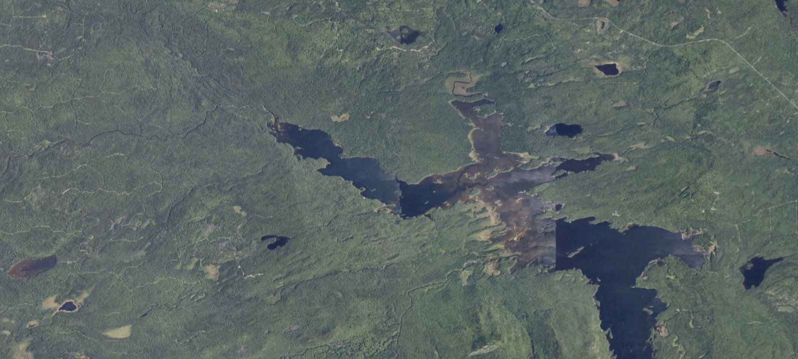Map of Second Lake Tentsite