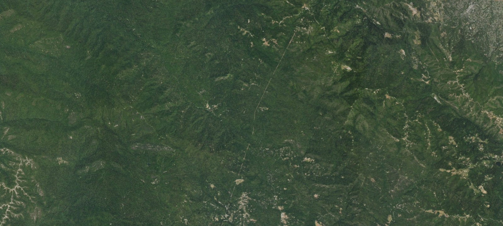 Map of Waterman Gap Trail Camp
