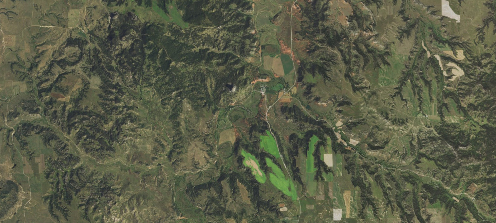 Map of Belle Fourche River Campground