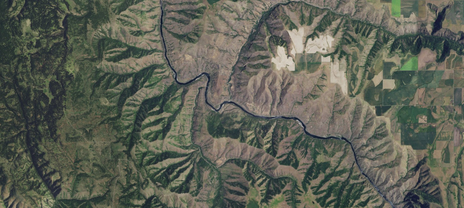 Map of Cooper's Bar Campsite